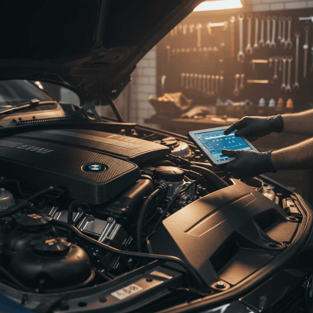 BMW motor bakımı